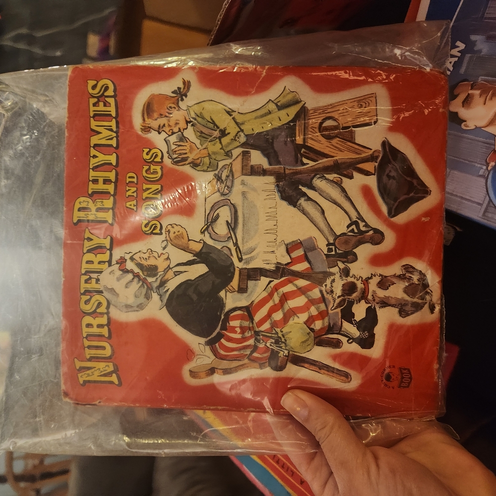 Vintage Nursery Rhymes and Songs Book